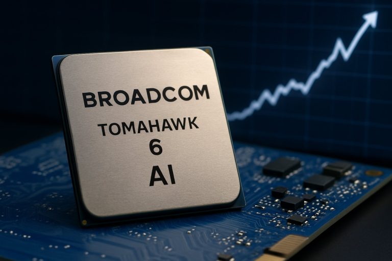 Broadcom-Aktien steigen auf Rekordhöhen, da der Tomahawk 6-Chip das KI-Rennen beschleunigt